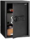 Amazon Basics Digital Safe With Electronic Keypad Locker For Home, Gross Capacity – 58L (Net – 51L), Black