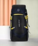 TRAVEL POINT Travel Bag For Waterproof Trekking Hiking Camping Outdoor Camps Luggage Bags Rucksack – 65 L(Black, Blue)