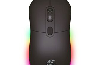 Ant Esports Gm40 Wired Optical Gaming Mouse With Rgb Led, Lightweight And Ergonomic Design, Dpi Upto 2400, Compatible With Windows And Mac