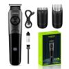 Oraimo Men’S Trimmer,Beard Trimmer For Men,Corded & Cordless Use,40 Length Settings, 90Mins Cordless Runtime,Type-C Fast Charging, Ipx7 Waterproof,Led Display