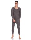 Lux Inferno Men’S Thermal (Inferno_Ch_Fs_Rn_Tro_Set_95_Charcoal Melange_X-Large)