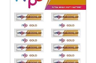 Nippo 3Dg Gold Aa Battery | 1.5 V | 24 Months Shelf Life | Leakproof | For Toys, Remotes, Clocks, Wireless Mouse – Pack Of 10