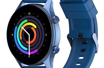 Noise Newly Launched Evolve 2 Play Amoled Display Smart Watch With Fast Charging, Always On Display, 50 Sports Modes, Hindi Language Support, Health Suite (Electric Blue)