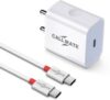 Callmate 20 W Qualcomm 3.0 3 A Mobile Charger with Detachable Cable(White, Cable Included)