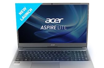 Acer Aspire Lite 12Th Gen Intel Core I3-1215U Premium Metal Laptop (8Gb Ram/512Gb Ssd/Windows 11 Home) Al15-52, 39.62Cm (15.6″) Full Hd Display, Metal Body, Steel Gray, 1.59 Kg