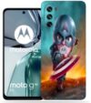 OggyBaba Motorola Moto G62 5G, Angry Captain Mobile Skin(Multicolor Mobile Skin With camera protector (Back + Camera + Side))