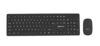 Amazon Basics Wireless Keyboard And Mouse Combo | 1600 Dpi Mouse | 104 Rounded Silent Keys | Lightweight | Compatible To Mac And Windows | Plug-And-Play (Black)