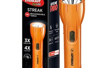 Eveready Digiled Dl22 Rechargeable Torch (Color May Vary) 