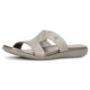 Bata Womens Eve Mule E 23 Grey Flat Sandal – 4 Uk (5712041)