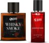 Beardo Godfather Edp Perfume 50 Ml & Whisky Smoke Edp Perfume 50Ml Eau De Parfum  –  100 Ml(For Men)