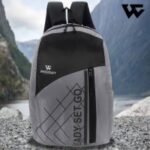 WHITECRAFT Daypack For College Travel Office Outdoor Hiking Backpack For Men & Women 30 L Laptop Backpack(Black, Grey)