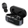 Ptron Bassbuds Plus In-Ear Tws Earbuds With Hd Mics, Bluetooth 5.0 Headphones With Immersive Sound, Stereo Calls, 28Hrs Playtime, Voice Assist Ready, Ipx4 Water Resistant & Fast Charge (Pearl Black)