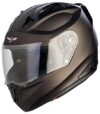 Steelbird Sa-1 7Wings Aeronautics Isi Certified Full Face Helmet For Men And Women (Large 600 Mm, Matt Royal Brown With Clear Visor)