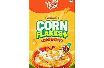 Yogabar Cornflakes Original Healthy Crunchy Breakfast Cereals With Probiotics 425G