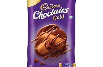 Cadbury Choclairs Gold Candy, 520 G (100 Candies)