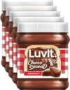 LuvIt Luscious Choco Spread | Made with Cocoa | Sandwich | Cake | Milk Shakes 1450 g(Pack of 5)