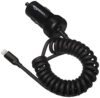 Amazon Basics Apple Certified High Speed Lightning Car Charger For Apple Devices With Coiled Cable- 5V 12 Watts – 1.5 Foot – Black