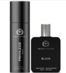 THE MAN COMPANY Black & Bold Perfume Duo – 150 ml, 50 ml Body Spray – For Men(200 ml, Pack of 2)