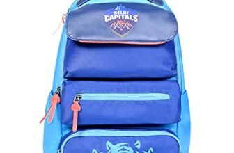 Eume Delhi Capitals 29 Ltrs Laptop Backpack With 1 Compartment | Men & Women | Fit Up To 15 Inch Laptop | Blue Color