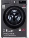 Lg 9 Kg 5 Star With Ai Direct Drive, 6 Motion, Inverter Direct Drive, Steam And Wi-Fi Enabled Fully Automatic Fully Automatic Front Load Washing Machine With In-Built Heater Black(Fhp1209Z5M)