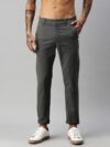 Harvard Regular Fit Men Grey Trousers