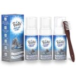 Amazon Brand – Presto! Sports Shoe Cleaner With Brush, Removes Tough Stains, No Water Required, Ready To Use (Pack Of 3)
