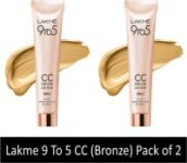 Lakmé 9 to 5 Complexion Care Face Cream Foundation(Bronze, 60 g)