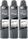 DOVE Men+Care Invisible Dry Spray Antiperspirant Deodorant (Pack of 3) Deodorant Spray – For Men(750 ml, Pack of 3)