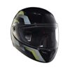 Royal Enfield Tpex Full Face Camo Mlg Helmet With Clear Visor Gloss Black, Size: L(59-60Cm)