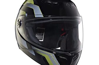 Royal Enfield Tpex Full Face Camo Mlg Helmet With Clear Visor Gloss Black, Size: L(59-60Cm)