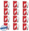 EVEREADY 10 W Standard B22 LED Bulb(White, Pack of 12)
