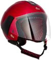 Steelbird Sbh-5 Vic Open Face Helmet Silver, Size: L(57-58 Cm)