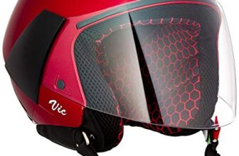 Steelbird Sbh-5 Vic Open Face Helmet Silver, Size: L(57-58 Cm)