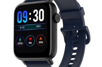 Noise Vivid Call 2 Smart Watch With 1.85” Hd Display, Bt Calling, Ip68 Waterproof, 7 Days Battery Life, Sleep Tracking, 150+ Watch Faces (Space Blue)