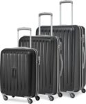 Aristocrat Cabin+Medium+Large (55+65+75 Cm) Poly Propylene 4 Spinner Wheels Trolley Cabin & Check-In Set 4 Wheels – 28 Inch