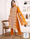 S Lish Embroidered Kurta, Trouser/Pant & Dupatta Set