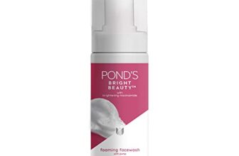 Pond’S Bright Beauty Foaming Brush Facewash With Brightening Niacinamide, 150 Ml