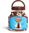 LuvIt Crème Pops | Choco & Vanilla Coated Pops With Crunchy Biscuit Centre | Crackles(800)