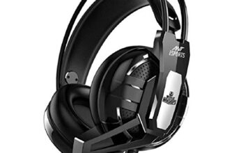 Ant Esports H520W World Of Warships Edition Lightweight Gaming Over Ear Wired Headphones With Mic| 3.5Mm Jack |50 Mm Drivers | Compatible With Pc/ Ps4 / Xbox One / Nintendo / Mobile (Black)