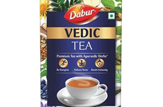 Dabur Vedic Tea – 500Gram (Black Tea) | Chai Handpicked From Assam, Nilgiri & Darjeeling | Soulful Aroma & Rich Taste | Premium Tea|Loose Leaves