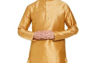 Luxrio Men’S Cotton Blend Regular Shirt (Ktln-45- White_44)