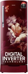 Samsung 183 L Direct Cool Single Door 5 Star Refrigerator(Midnight Blossom Red, Rr20D2825Rz/Nl)