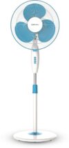 BAJAJ Crest Neo 400mm Fiji Blue Pedestal Fan 400 mm 3 Blade Pedestal Fan(Fiji Blue & White, Pack of 1)