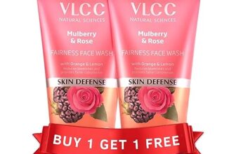 Vlcc Mulberry & Rose Facewash – 150Ml X 2 | Buy One Get One (300Ml) | For Visible Glow And Fairness | With Rose, Mulberry, Orange & Lemon Peel Extract.