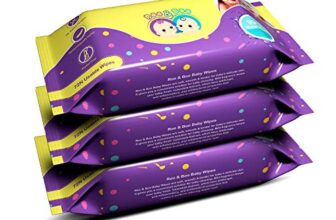 Roo & Boo Baby Wet Wipes – Paraben Free 99% Water Wipes (72 Pcs/Pack) (Pack Of 3)