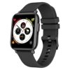 French Connection (Color: Stealth Black With Large Display, Spo2 Monitor, Call & Notification Alert, Sport Modes, Metal Body, Multiple Watch Faces, Fc Ace F7-A