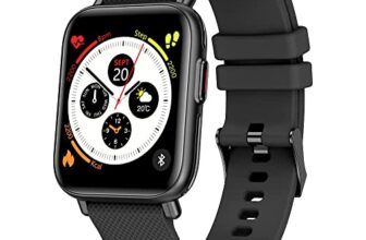 French Connection (Color: Stealth Black With Large Display, Spo2 Monitor, Call & Notification Alert, Sport Modes, Metal Body, Multiple Watch Faces, Fc Ace F7-A