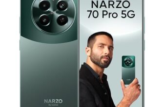 Realme Narzo 70 Pro 5G (Glass Green, 8Gb Ram,128Gb Storage) Dimensity 7050 5G Chipset | Horizon Glass Design | Segment 1St Flagship Sony Imx890 Ois Camera