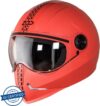 Steelbird Adonis Zap Dashing Motorbike Helmet(Red Black)