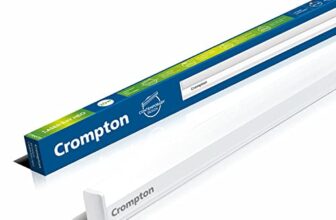 Crompton Laser Ray Neo 20W Led Batten | Energy Efficient Batten For Home | Cool Day Light (6500K) (Pack Of 1)